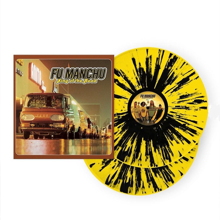 FU MANCHU - King Of The Road (Yellow/black Splatter Repress Vinyl)