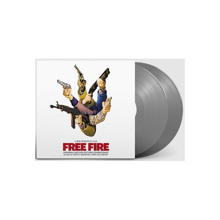 SOUNDTRACK - Free Fire: Original Motion Picture Soundtrack (Limited Silver Coloured Vinyl)