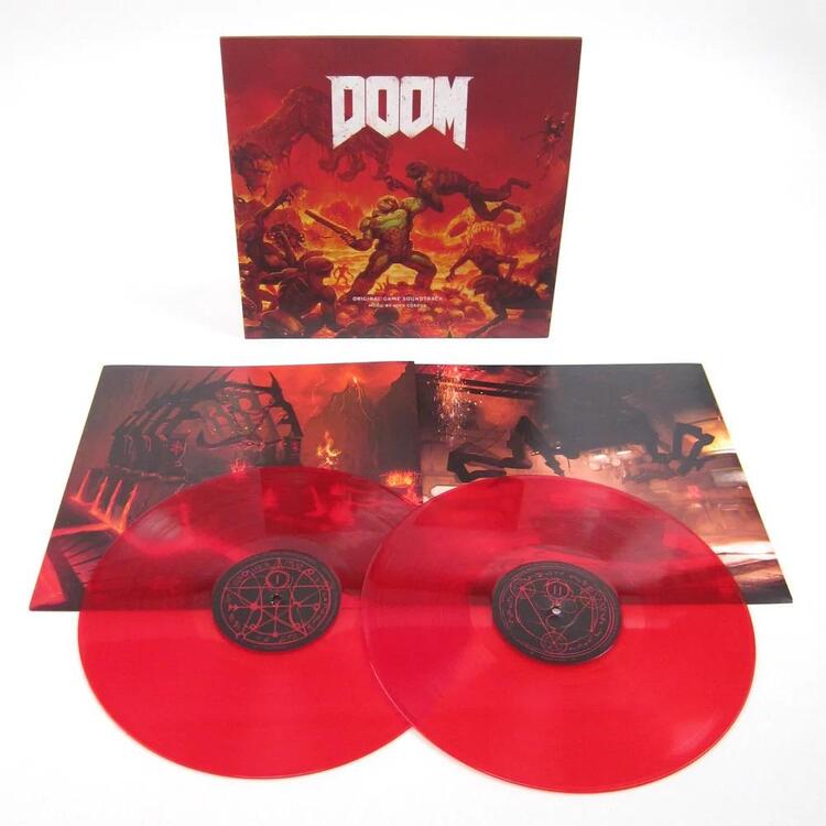 SOUNDTRACK (VIDEO GAME MUSIC) - Doom: Original Game Soundtrack (Limited Red Coloured Vinyl)