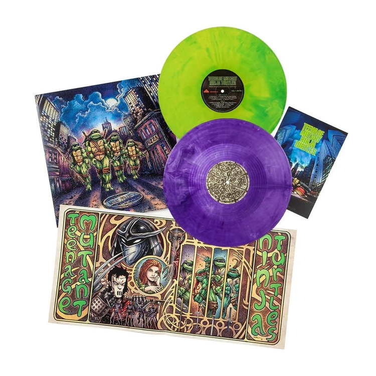 SOUNDTRACK - Teenage Mutant Ninja Turtles: Original Motion Picture Score (Limited Ninja Turtles Coloured Vinyl)