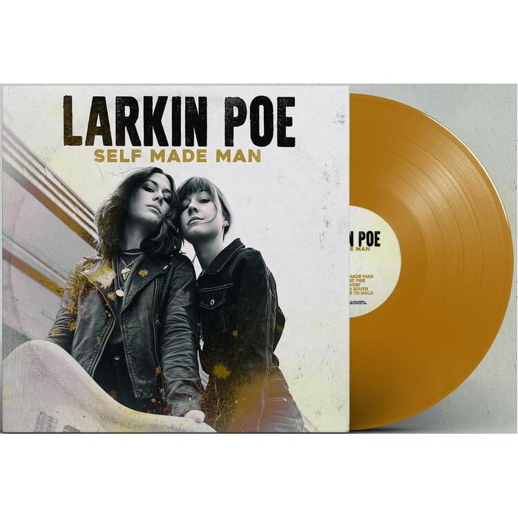 LARKIN POE - Self Made Man (Limited Translucent Tan Coloured Vinyl)