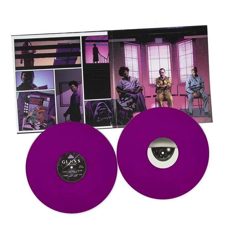 SOUNDTRACK - Glass: Original Motion Picture Soundtrack (Limited Fluorescent Purple Coloured Vinyl)