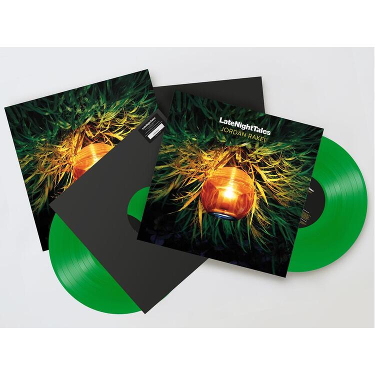 JORDAN RAKEI - Late Night Tales (Unmixed) (Limited Green Coloured Vinyl)