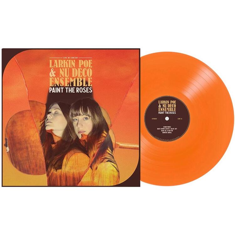 LARKIN POE - Paint The Roses: Live In Concert (Limited Orange Coloured Vinyl)