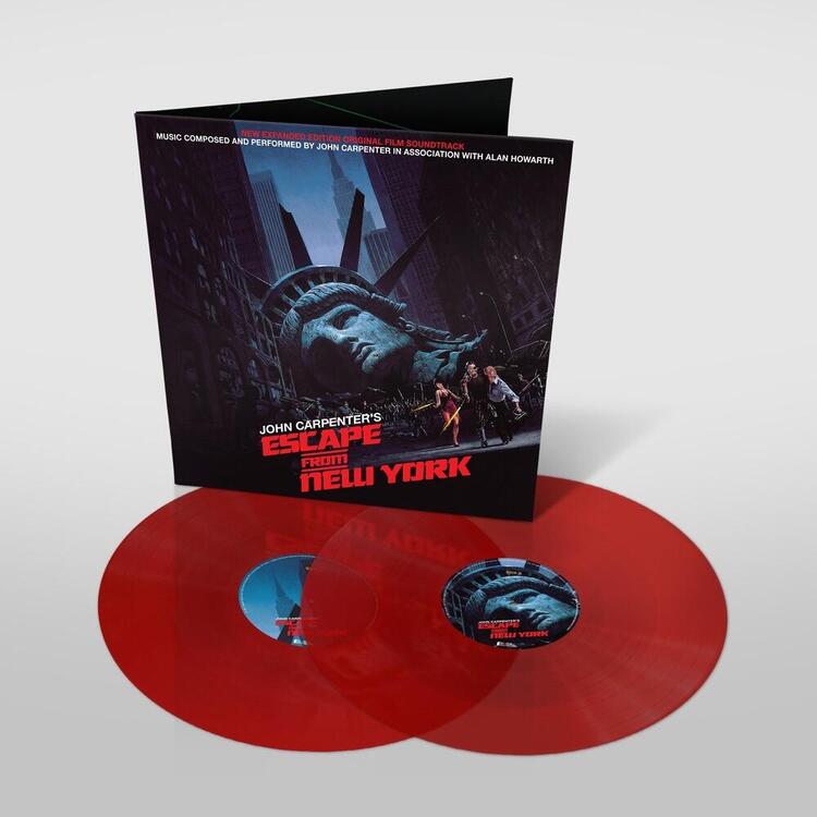 SOUNDTRACK - Escape From New York: New Expanded Edition Original Film Soundtrack (Limited Red Coloured Vinyl)