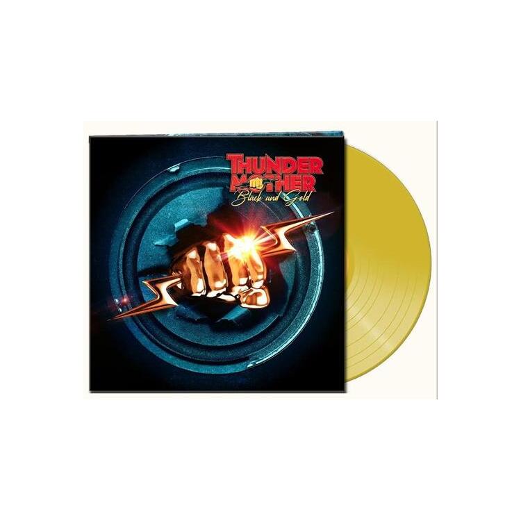THUNDERMOTHER - Black And Gold (Limited Clear Yellow Coloured Vinyl)