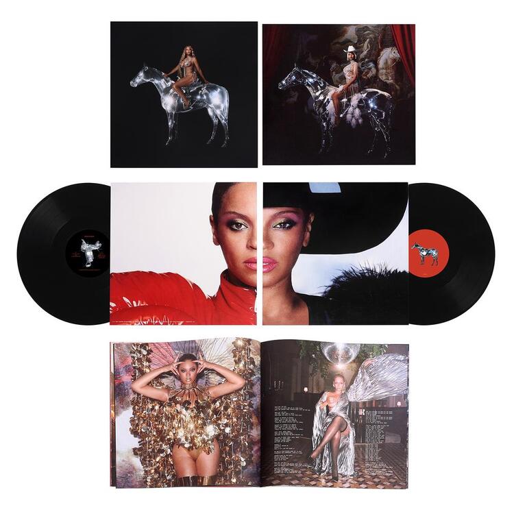BEYONCE - Renaissance: Deluxe Edition + 36 Page Book & Poster (Vinyl)
