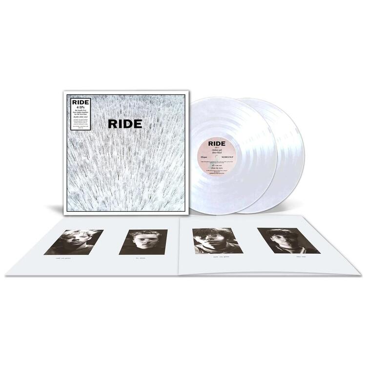 RIDE - 4 Ep's - Remastered (Limited White Coloured Vinyl)