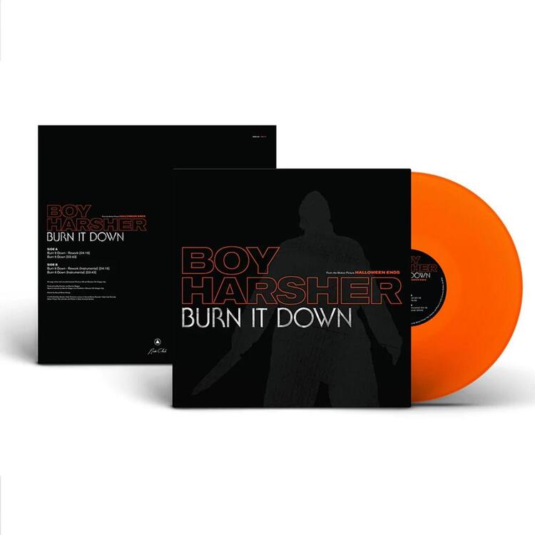 BOY HARSHER - Burn It Down (Pumpkin Orange Vinyl)