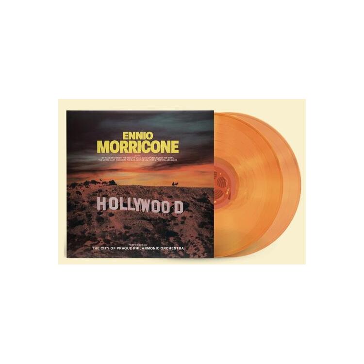 SOUNDTRACK - Ennio Morricone: Hollywood Story (Limited Translucent Orange Coloured Vinyl)