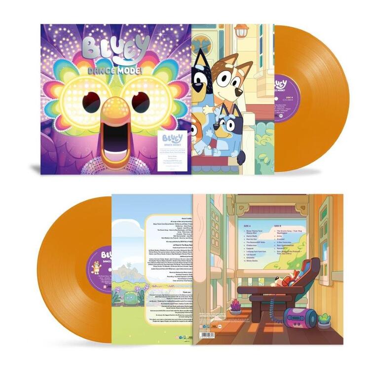 BLUEY - Bluey: Dance Mode! (140g Orange Coloured Vinyl)