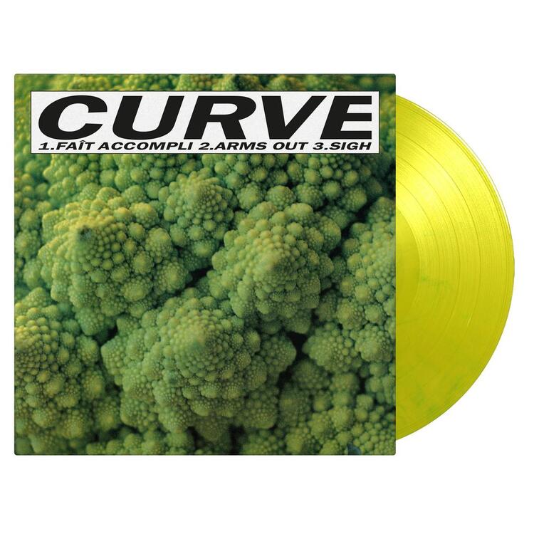 CURVE - Fait Accompli (Limited Yellow & Green Marble Coloured Vinyl)