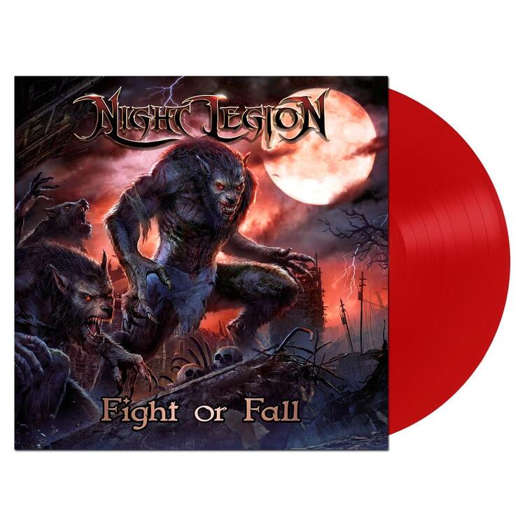 NIGHT LEGION - Fight Or Fall (Limited Red Coloured Vinyl)