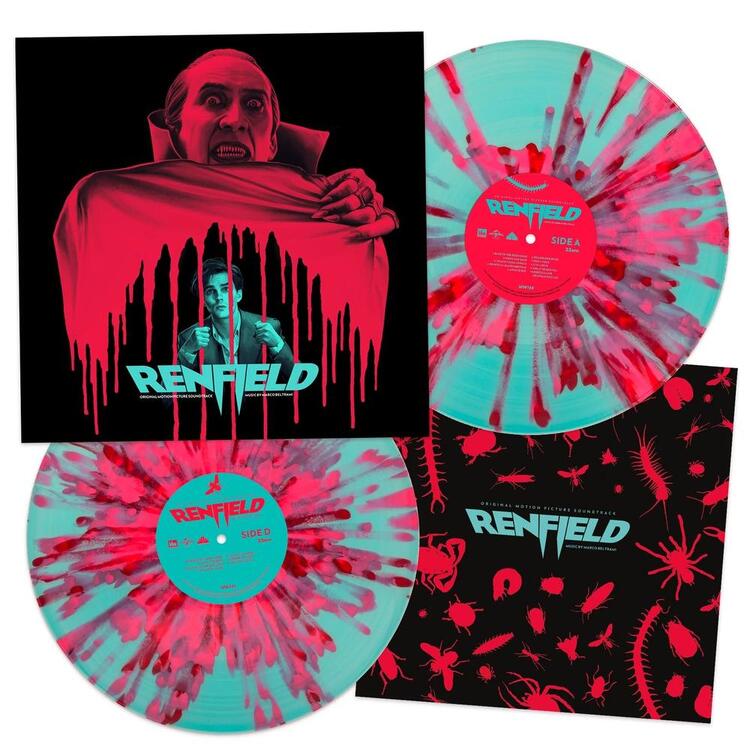 SOUNDTRACK - Renfield - Original Motion Picture Soundtrack (Limited Seaglass Blue With Pink And Red Splatter Vinyl)