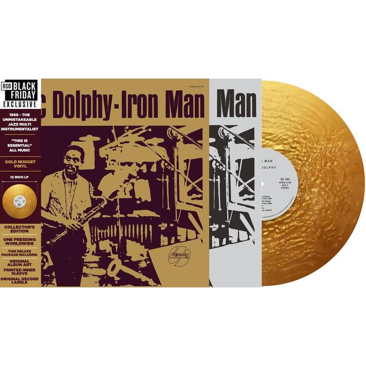ERIC DOLPHY - Iron Man (Marble Gold Vinyl) - Rsd Bf 2023
