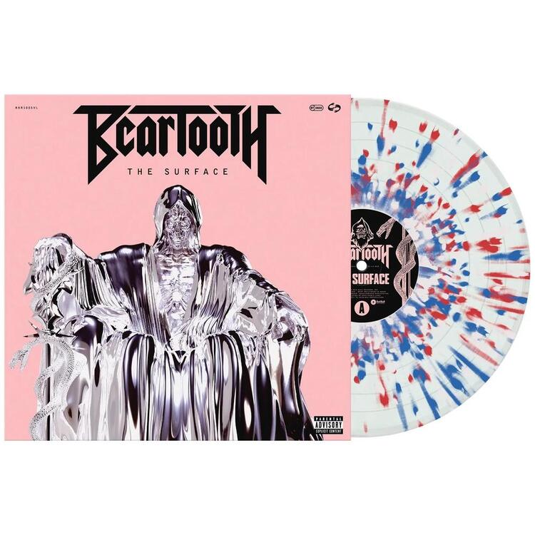 BEARTOOTH - Surface, The (Limited Clear With Red, White & Blue Splatter)