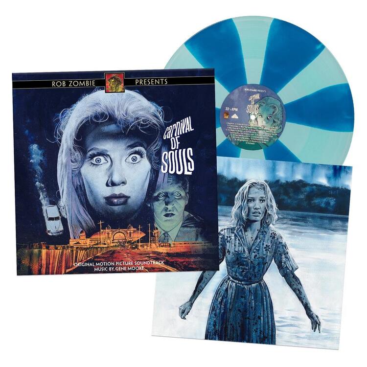 SOUNDTRACK - Rob Zombie Presents: Carnival Of Souls ('carnival Ghoul' Blue Pinwheel Coloured Vinyl)