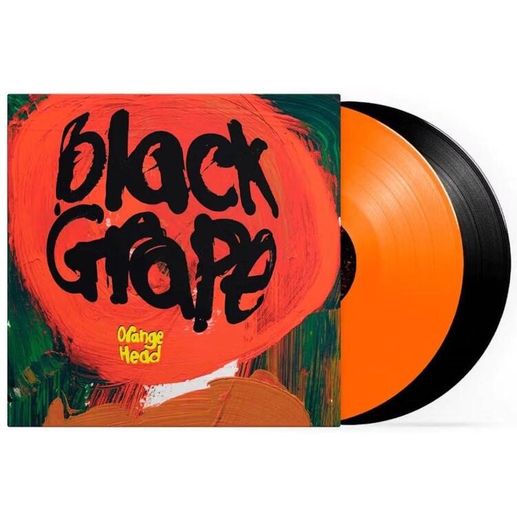 BLACK GRAPE - Orange Head (Limited Orange & Black Coloured Vinyl)