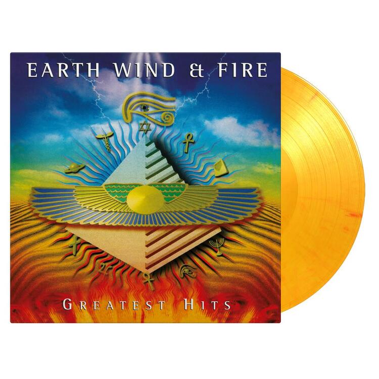 EARTH - Greatest Hits (Limited Flaming Coloured Vinyl)