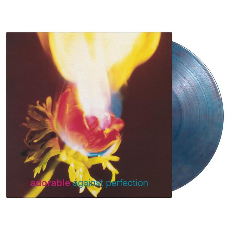 ADORABLE - Against Perfection (Limited Translucent Red & Blue Marble Coloured Vinyl)