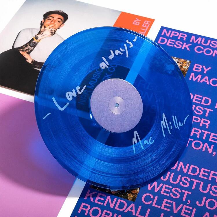 MAC MILLER - Npr Music Tiny Desk Concert (Limited Translucent Blue Coloured Vinyl)