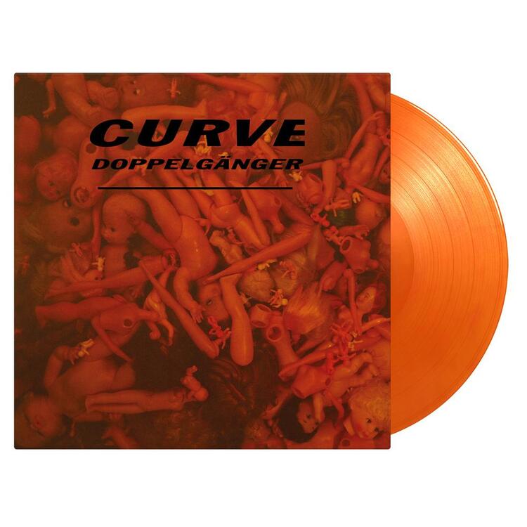 CURVE - Doppelganger (Limited Translucent Orange Marble Coloured Vinyl)