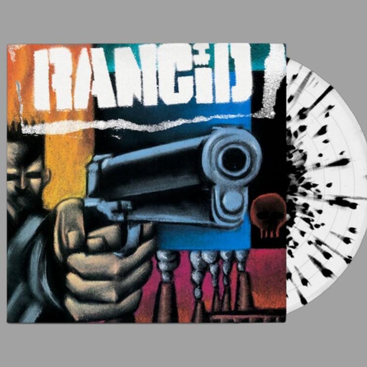 RANCID - Rancid (White & Black Splatter)