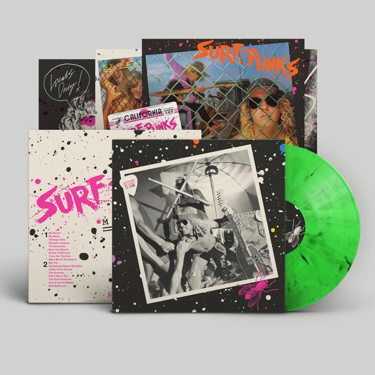 SURF PUNKS - My Beach ('kook Juice' Coloured Vinyl)