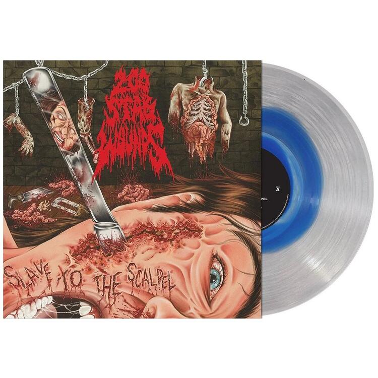 200 STAB WOUNDS - Slave To The Scalpel (Ultra Clear W/ Royal Blue Color In Color Vinyl)