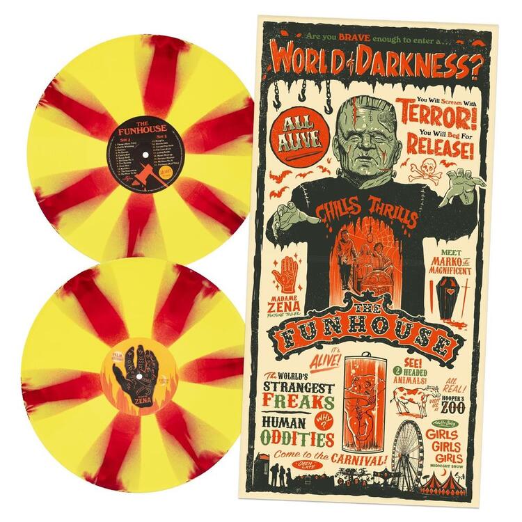 SOUNDTRACK - Funhouse: Original Motion Picture Soundtrack (Limited Dark Carnival Ride Pinwheel Coloured Vinyl)