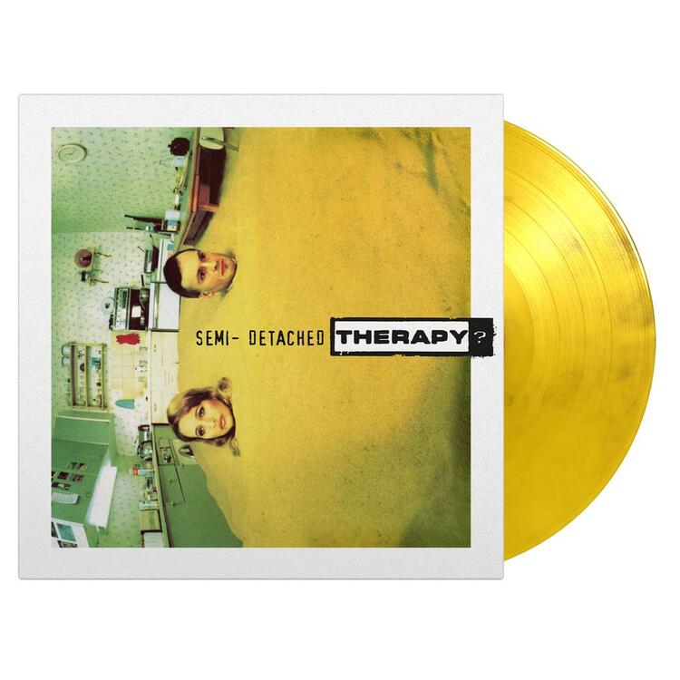 THERAPY? - Semi-detached: 25th Anniversary Edition Limited Yellow & Black Marbled Vinyl)