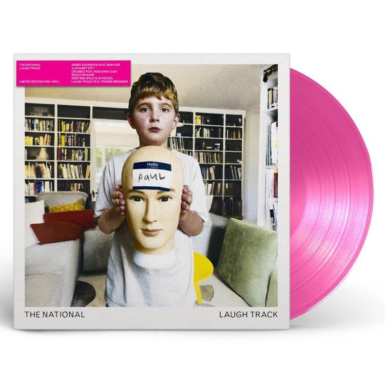 THE NATIONAL - Laugh Track (Clear Pink)