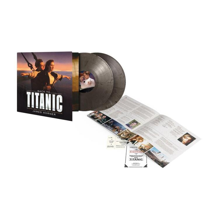 SOUNDTRACK - Back To Titanic: Music From The Motion Picture (Limited Silver & Black Marbled Vinyl)