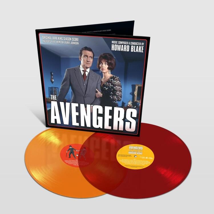 SOUNDTRACK - Avengers, The: 1968-1969 - Original Tara King Season Score (Transparent Red And Orange Coloured Vinyl)