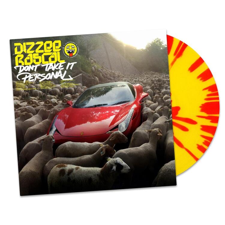 DIZZEE RASCAL - Dont Take It Personal (Limited Yellow & Red Splatter Coloured Vinyl)