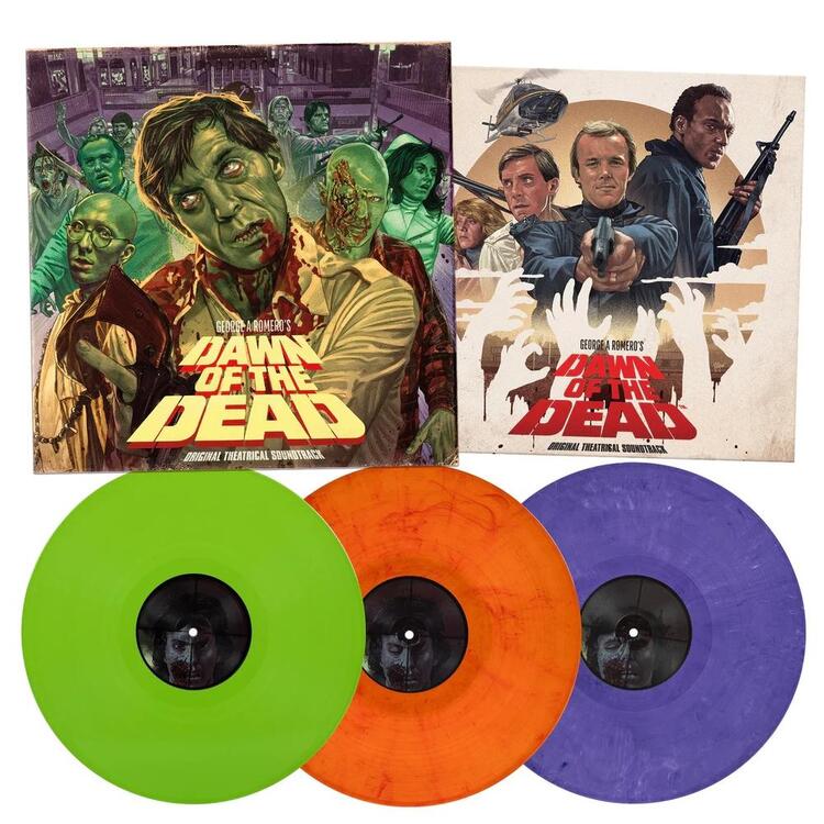 SOUNDTRACK - Dawn Of The Dead: Original Theatrical Soundtrack (Limited Retro Coloured Vinyl)