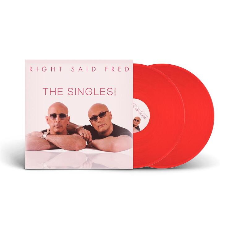 RIGHT SAID FRED - The Singles: Redux (Limited Transparent Red Coloured Vinyl)