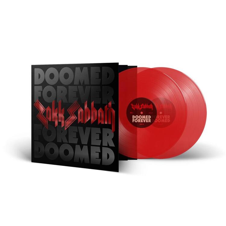 ZAKK SABBATH - Doomed Forever Forever Doomed (Transparent Red Vinyl)