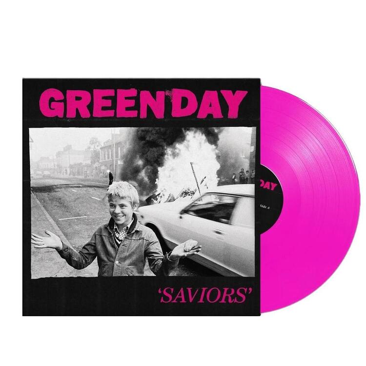GREEN DAY - Saviors (Neon Pink Vinyl)