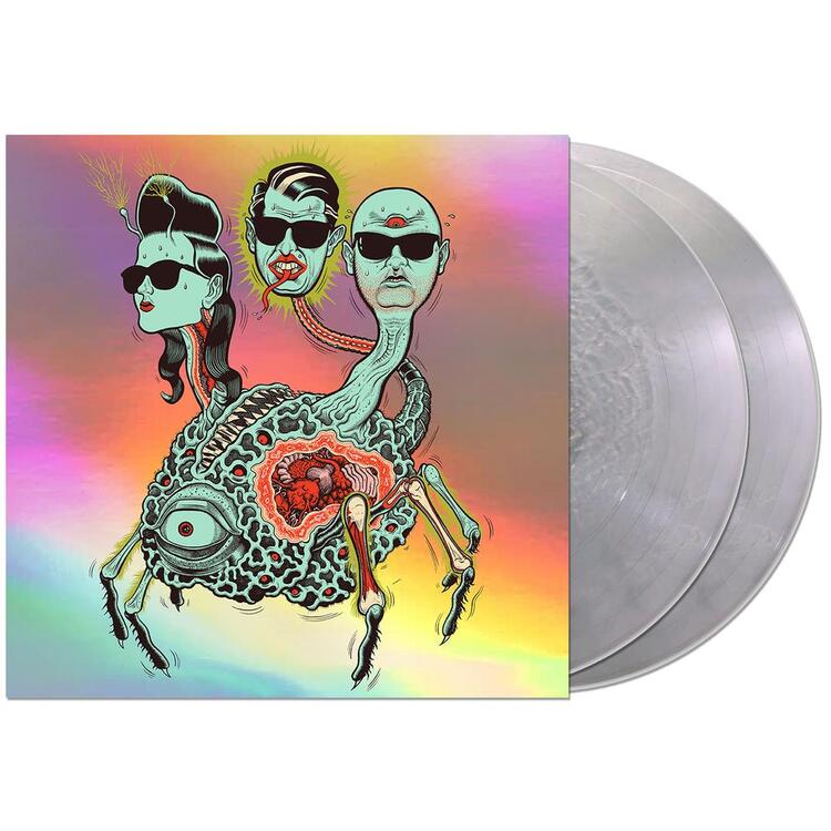 PUSCIFER - Global Probing Live (Metallic Silver Coloured Vinyl)