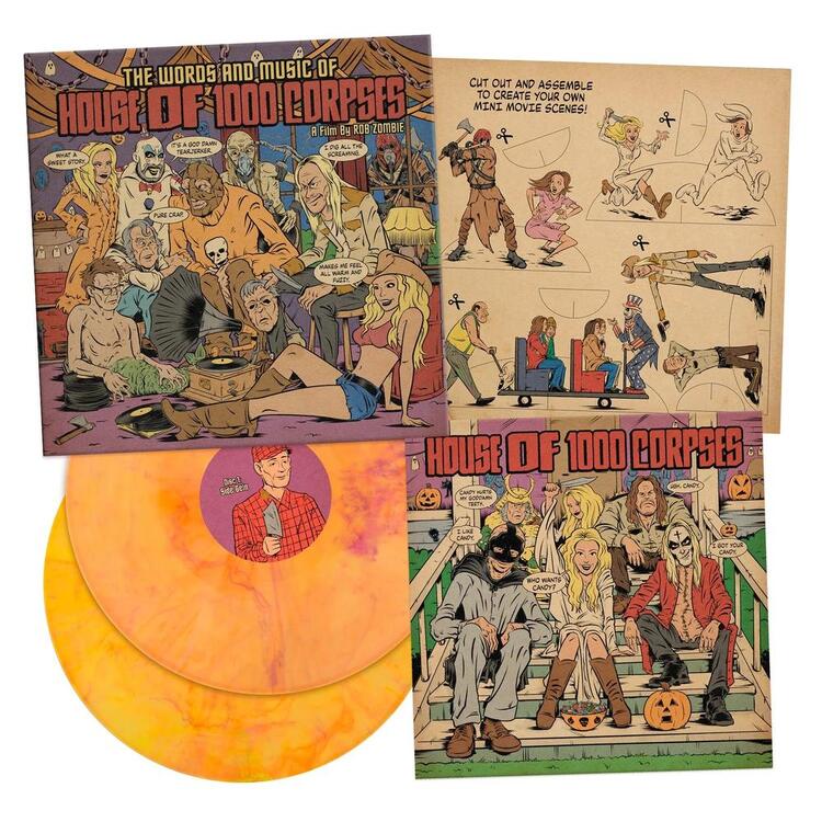 SOUNDTRACK - Words & Music Of House Of 1000 Corpses: A Film By Rob Zombie (Limited Coloured Vinyl)