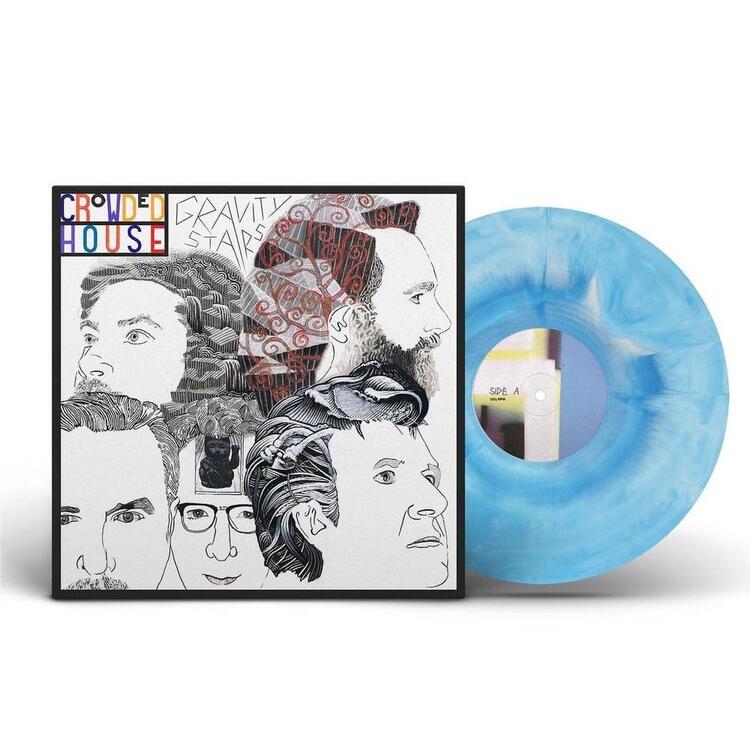 CROWDED HOUSE - Gravity Stairs (Blue Vinyl)