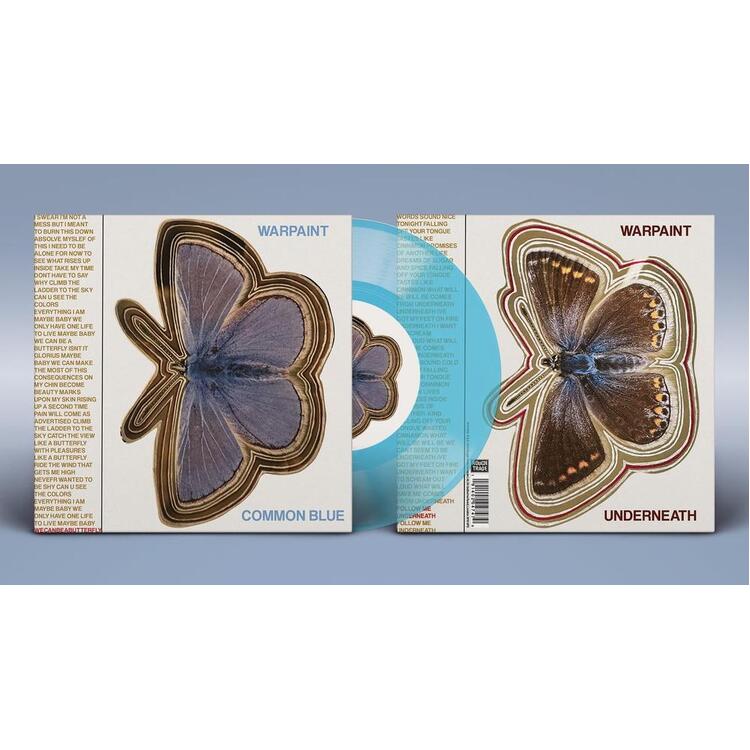 WARPAINT - Common Blue/underneath - 7' Transparent Blue Vinyl