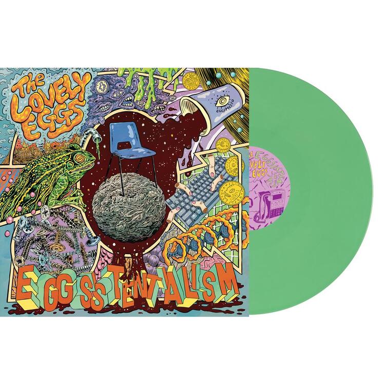 THE LOVELY EGGS - Eggsistentialism ('mind Green' Vinyl)