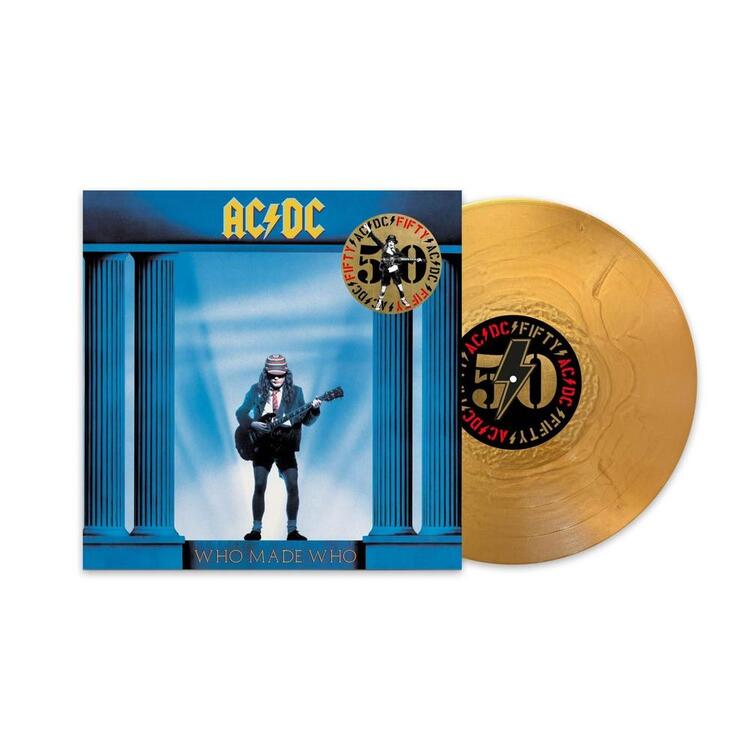 AC/DC - Who Made Who (50th Anniversary Gold Nugget Vinyl)