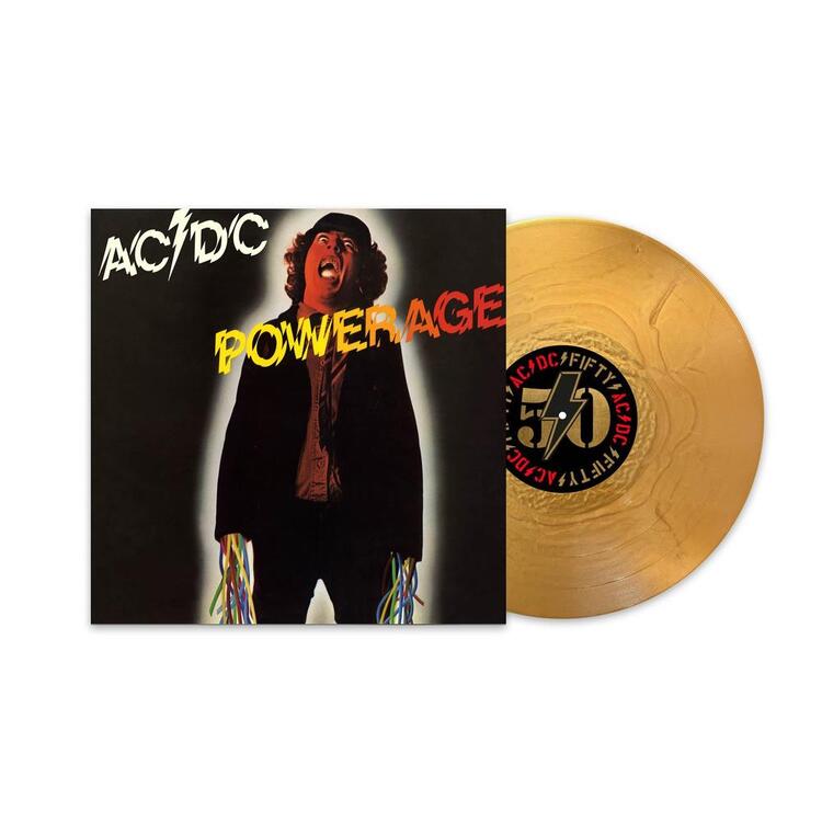 AC/DC - Powerage (50th Anniversary Gold Nugget Vinyl)