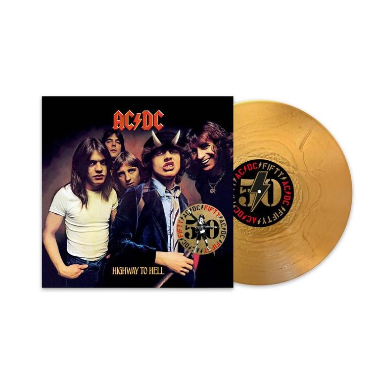 AC/DC - Highway To Hell (50th Anniversary Gold Nugget Vinyl)