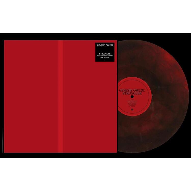 GENESIS OWUSU - Struggler (Black & Red Marble Coloured Vinyl)