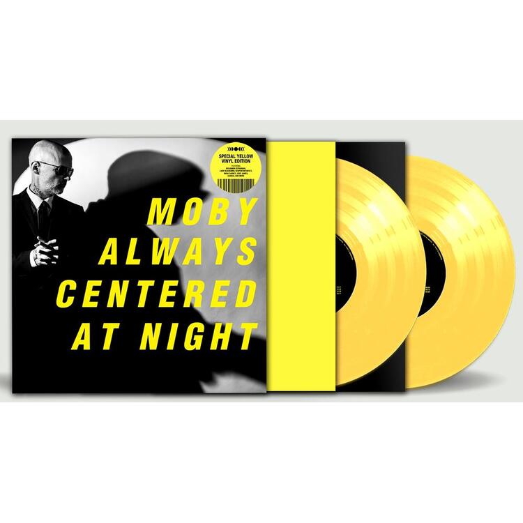 MOBY - Always Centered At Night (Limited Yellow Coloured Vinyl)