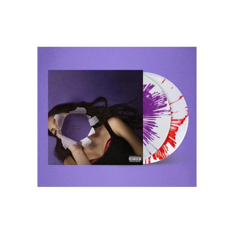 OLIVIA RODRIGO - Guts (Spilled) - Limited Deluxe Splatter Coloured Vinyl Version